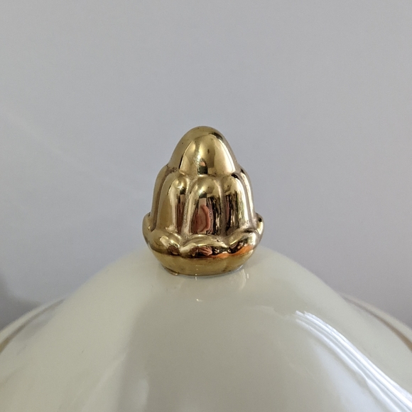 sold.Lenox Spice Garden Coffee Tea Canister - Picture 14 of 15